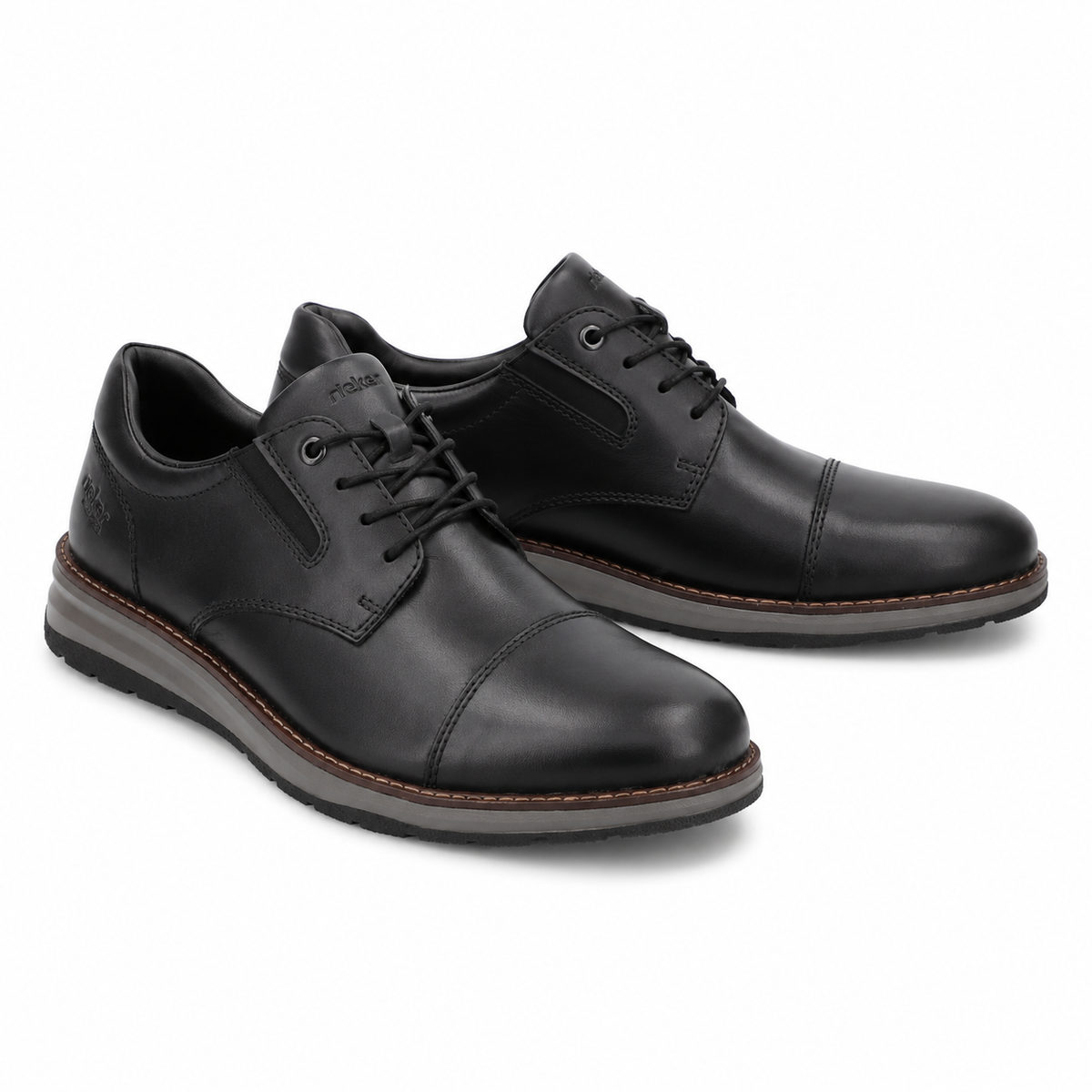 PANTOFI CASUAL BARBATI RIEKER 14701-00 NEGRI