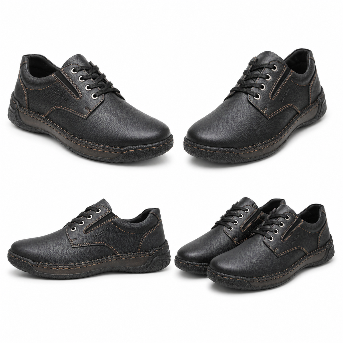 PANTOFI CASUAL BARBATI RIEKER B0306-00 NEGRI