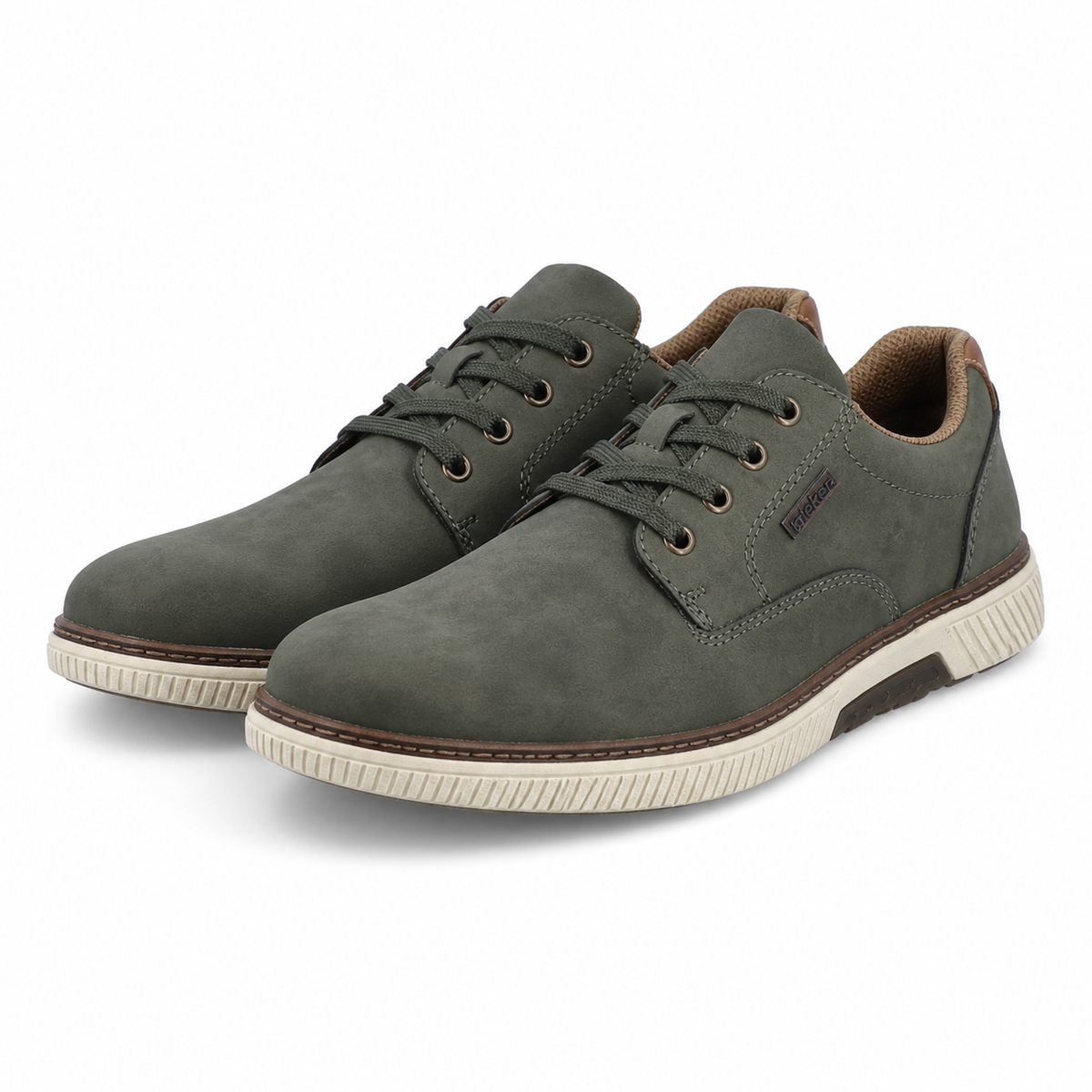 PANTOFI CASUAL BARBATI RIEKER B3317-54 VERZI