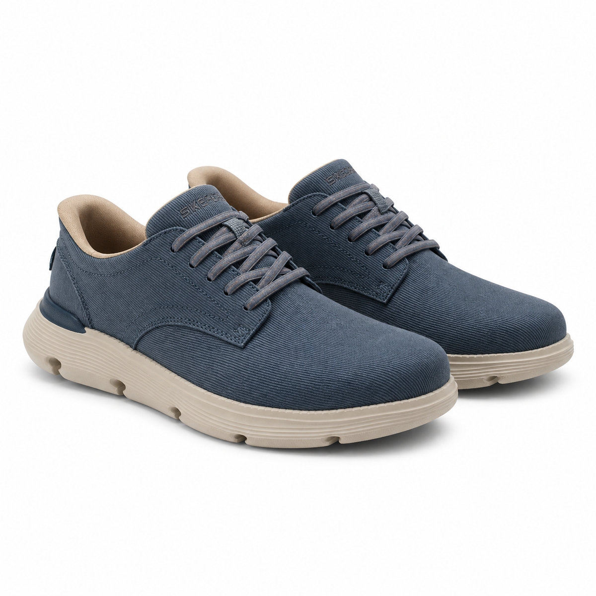 PANTOFI CASUAL BARBATI SKECHERS 205352 BLU ALBASTRU