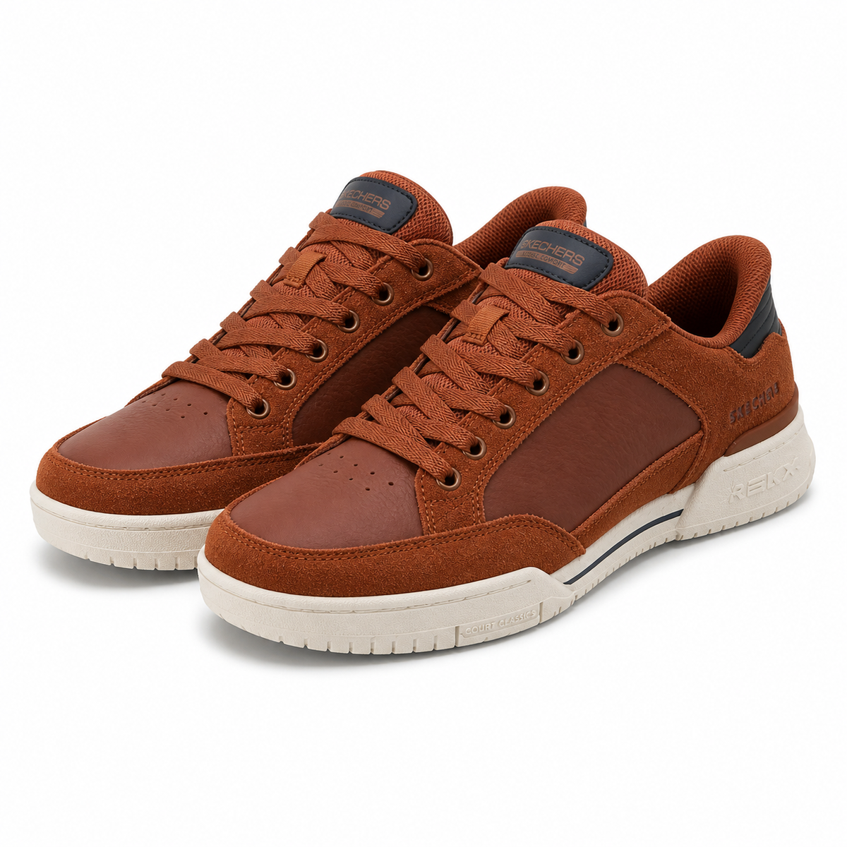 PANTOFI CASUAL BARBATI SKECHERS 254204 BRNT MARO