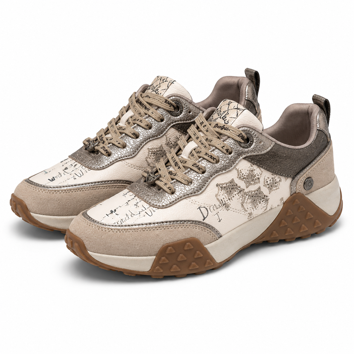 PANTOFI CASUAL DAMA ANEKKE 41390-475 BEJ