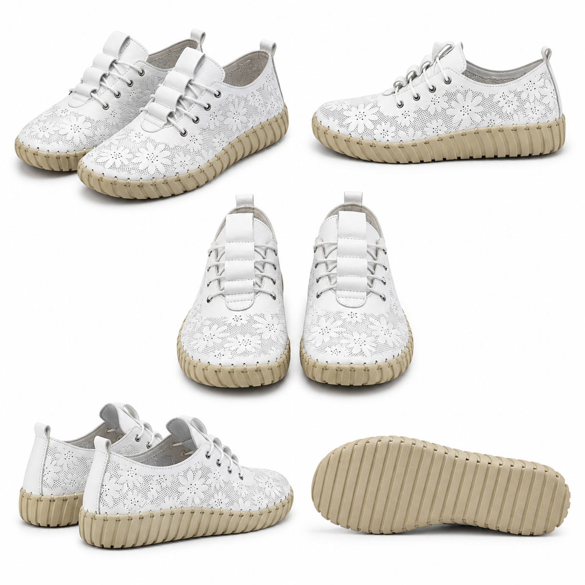 PANTOFI CASUAL DAMA BIO FLEX 023 BB-5329 ALB