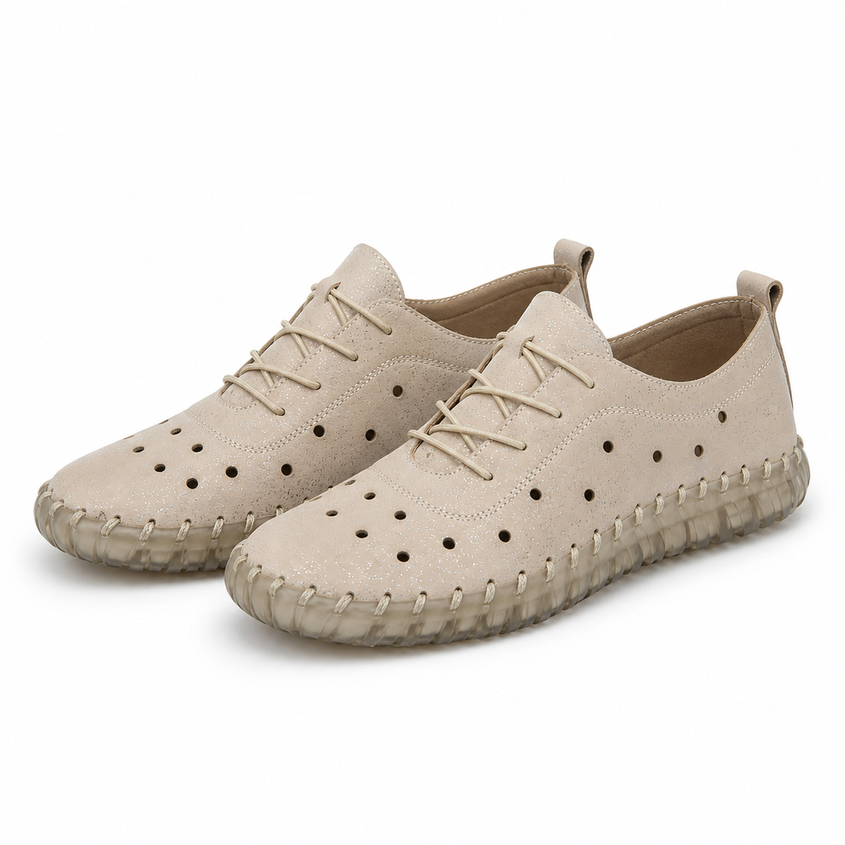 PANTOFI CASUAL DAMA BIO FLEX 023 CE-822-100 BEJ SIMLI