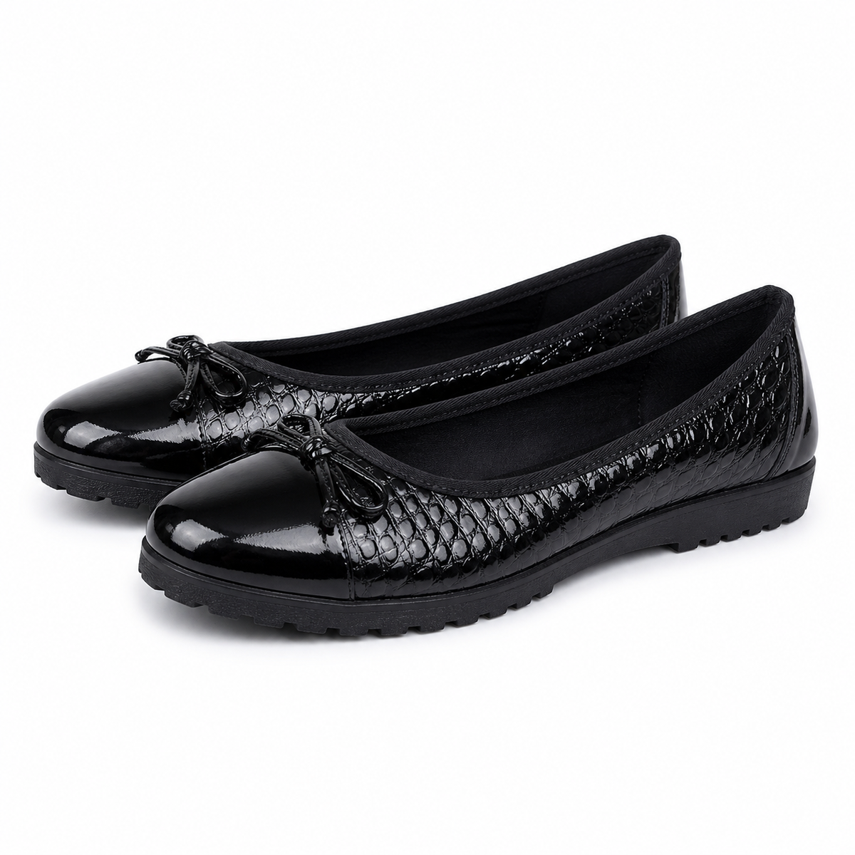 PANTOFI CASUAL DAMA CAPRICE 22150-45 NEGRI CROCO