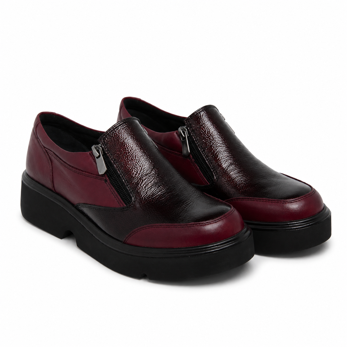PANTOFI CASUAL DAMA CASPIAN 036 BORDO