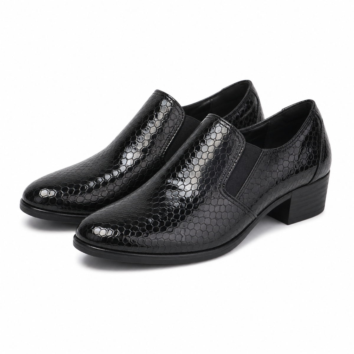 PANTOFI CASUAL DAMA DOGATI 017 340 NEGRI CROCO