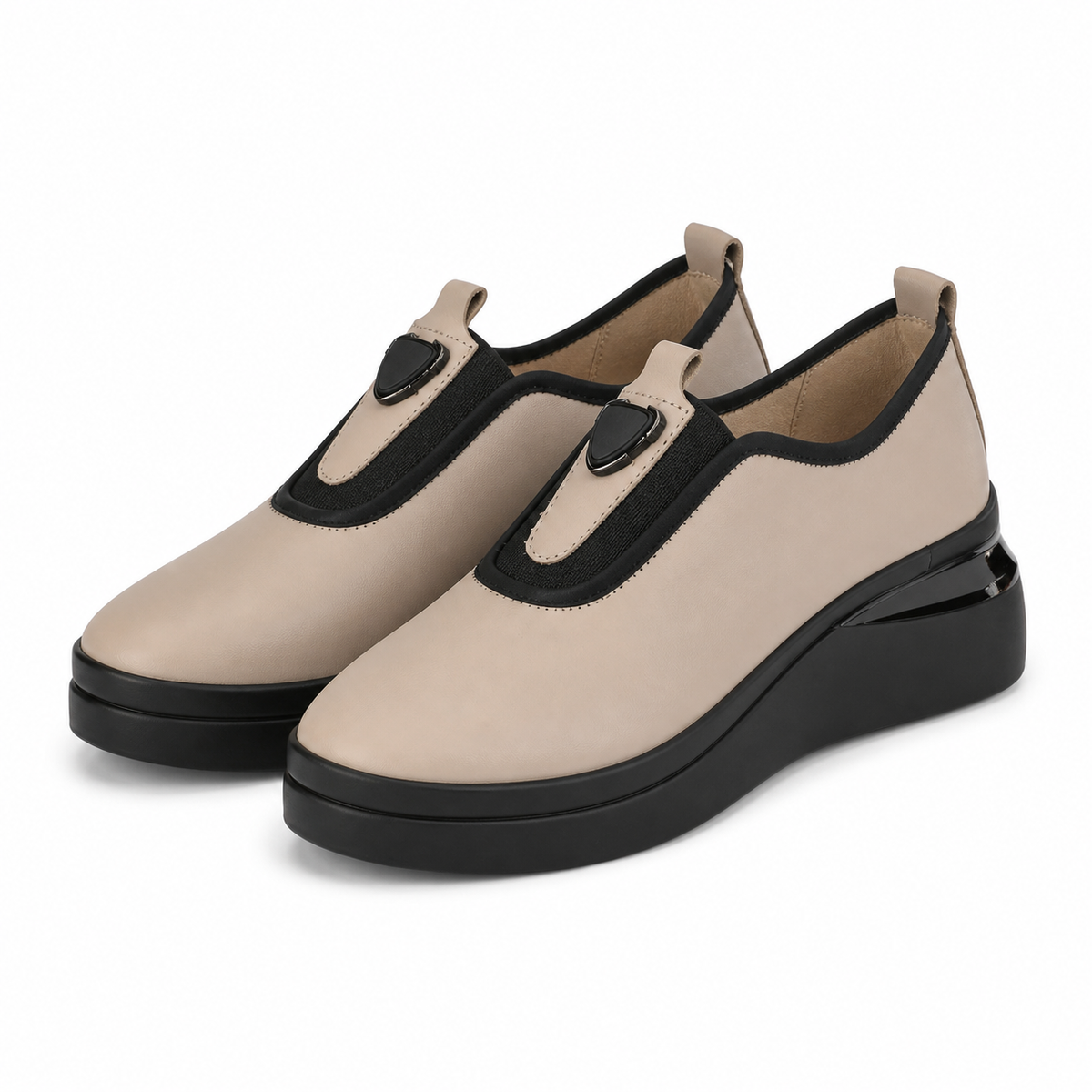 PANTOFI CASUAL DAMA DOGATI 061 242324 NUDE