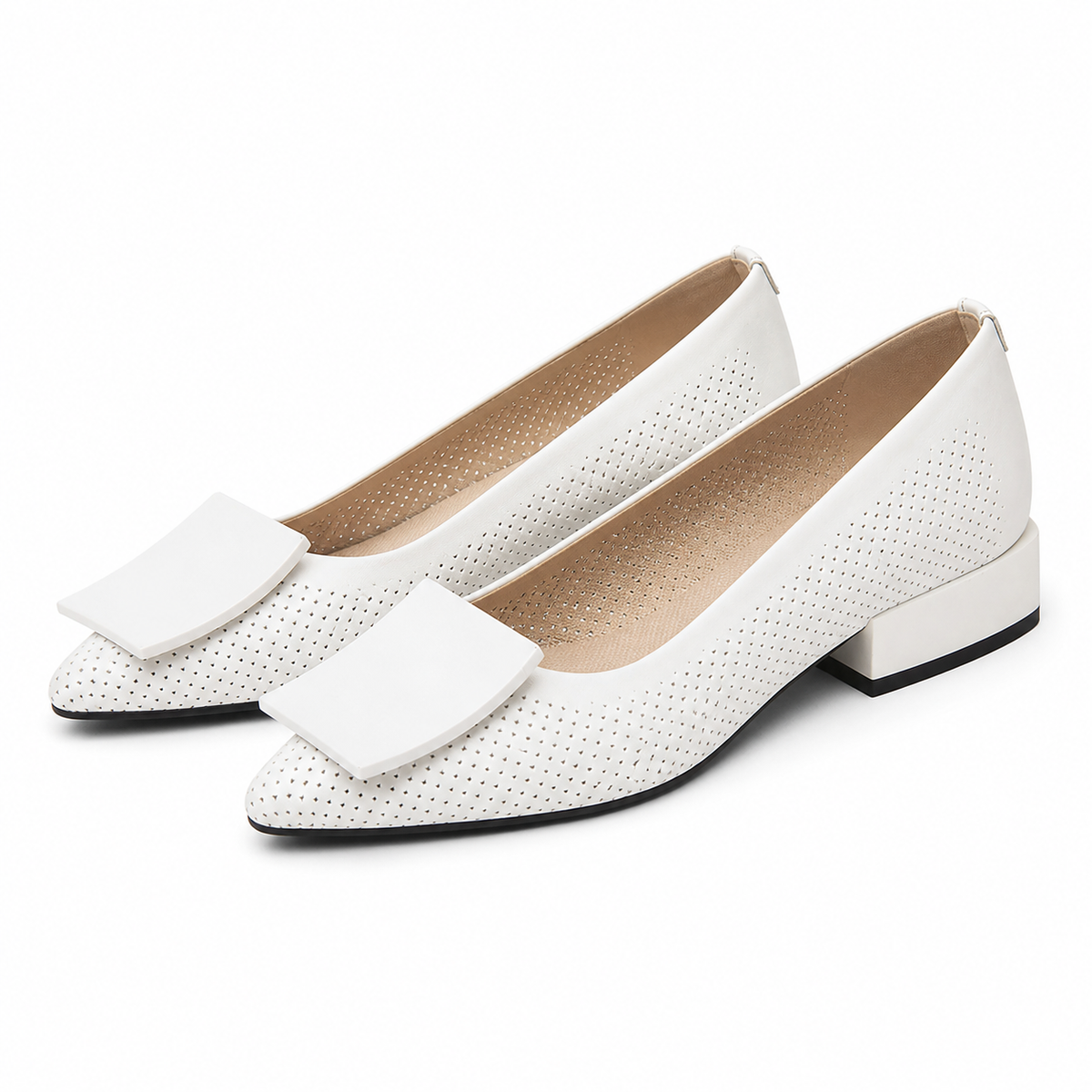PANTOFI CASUAL DAMA DOGATI 101 1131 ALB