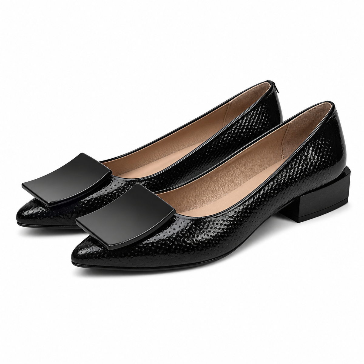 PANTOFI CASUAL DAMA DOGATI 101 1131 NEGRU LAC