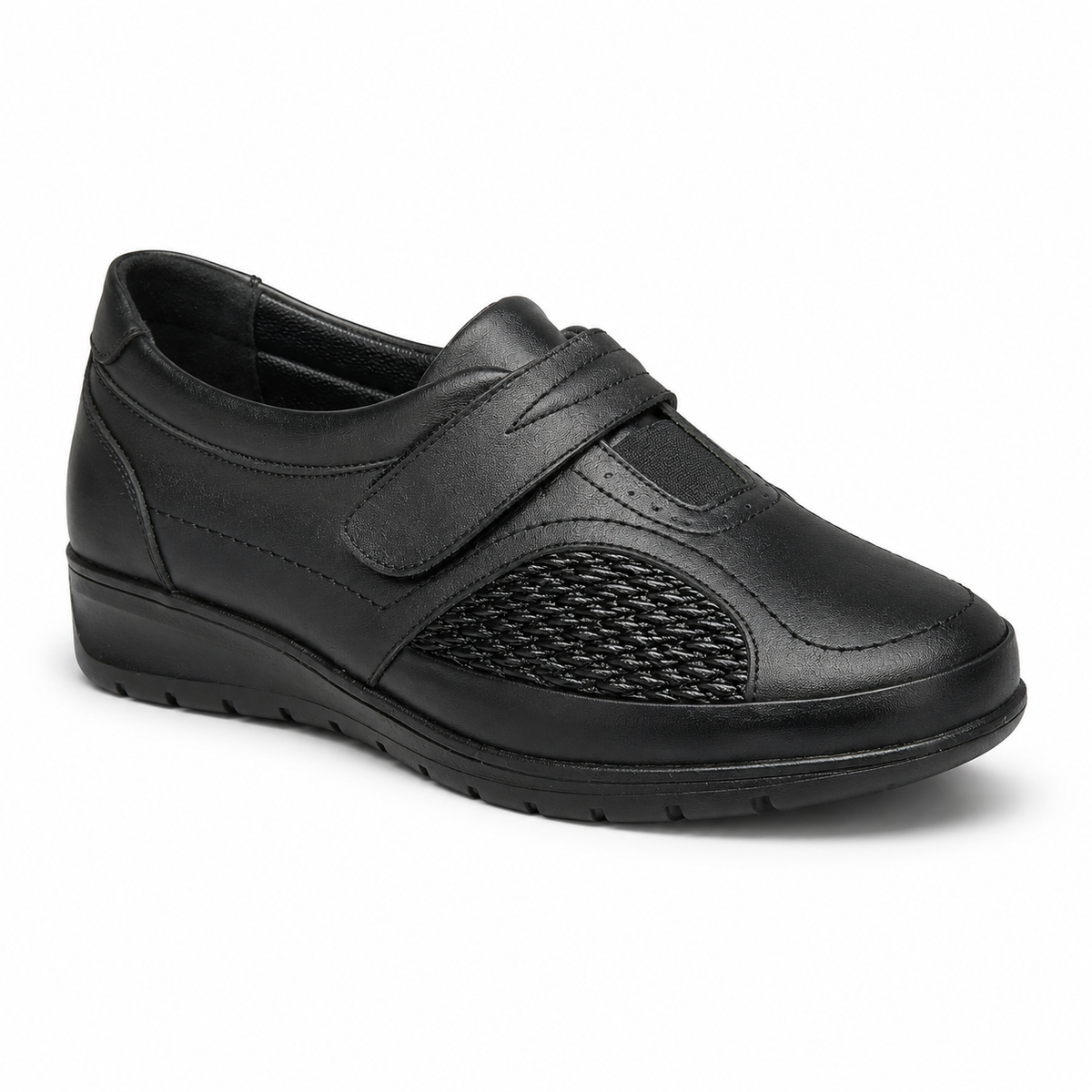 Pantofi Casual Damă Dogati 8574 Negru – Piele Naturală