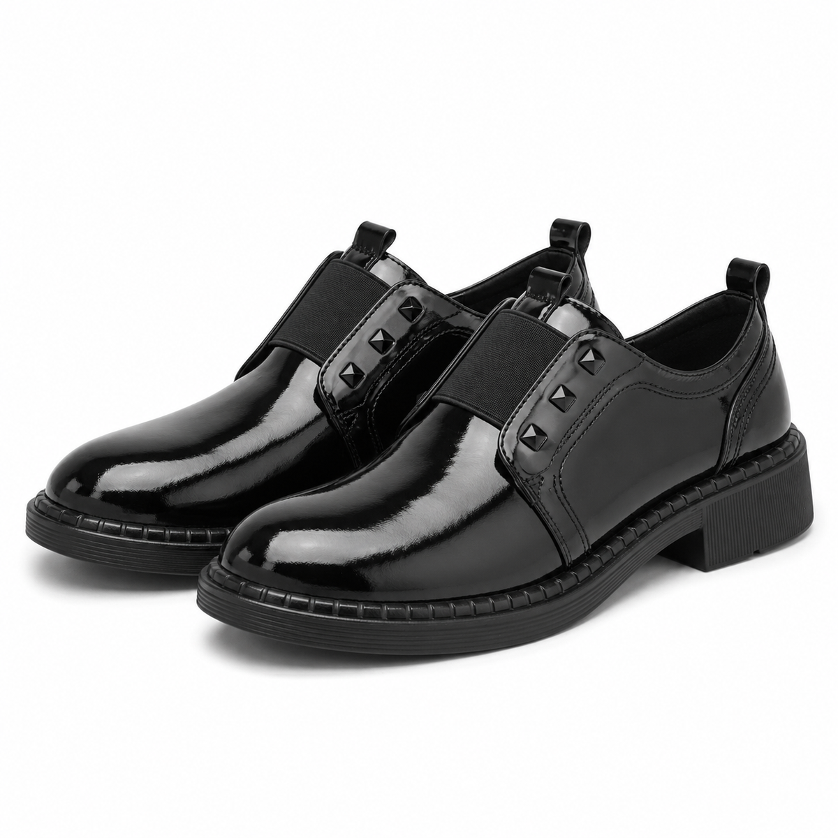 PANTOFI CASUAL DAMA FORMAZIONE 30906L NEGRI LAC