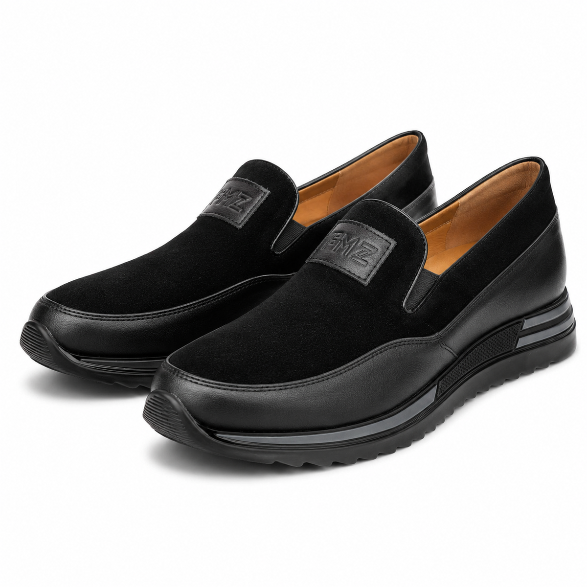 PANTOFI CASUAL DAMA FORMAZIONE 5013-1 NEGRI + VELUR