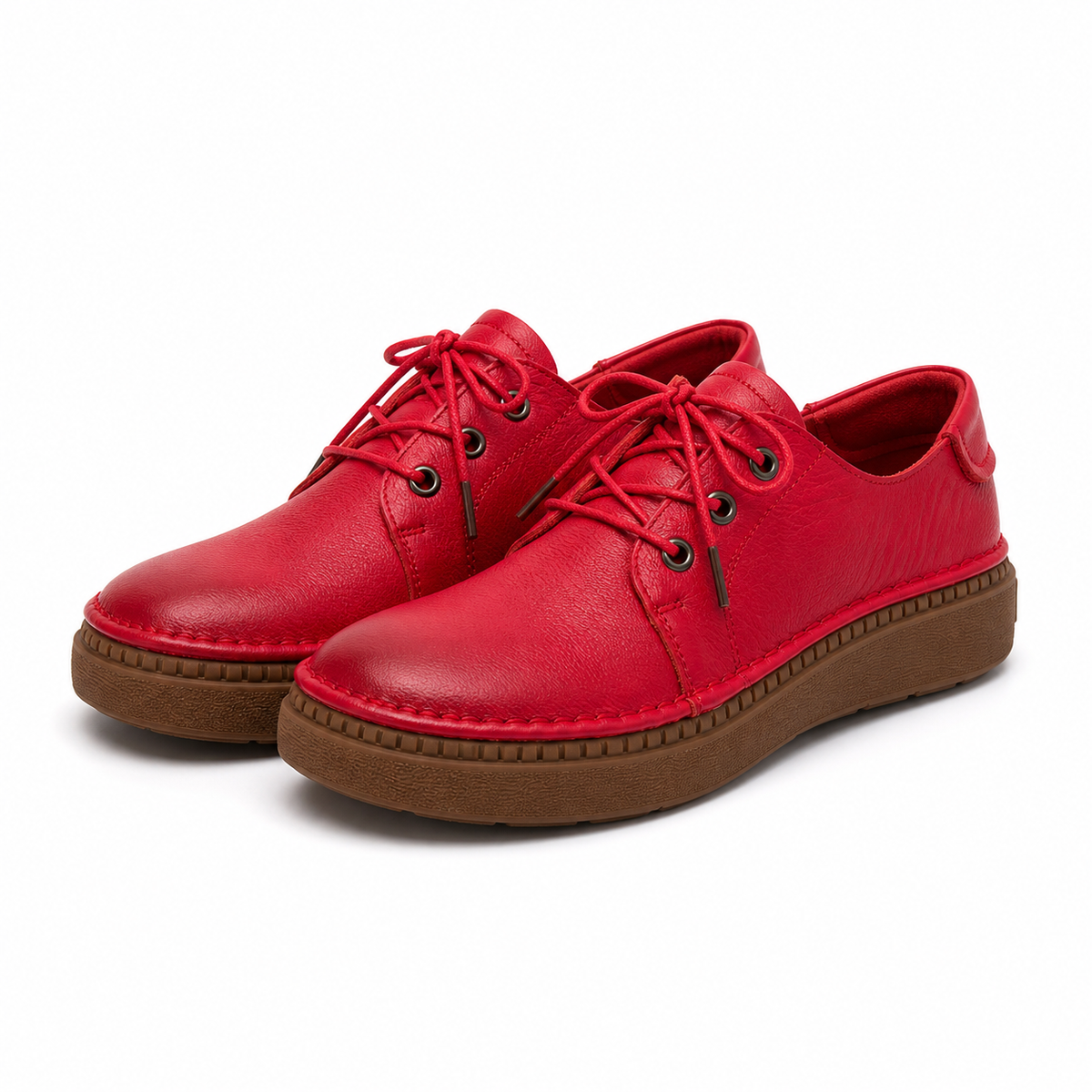 PANTOFI CASUAL DAMA FORMAZIONE 663 ROSII