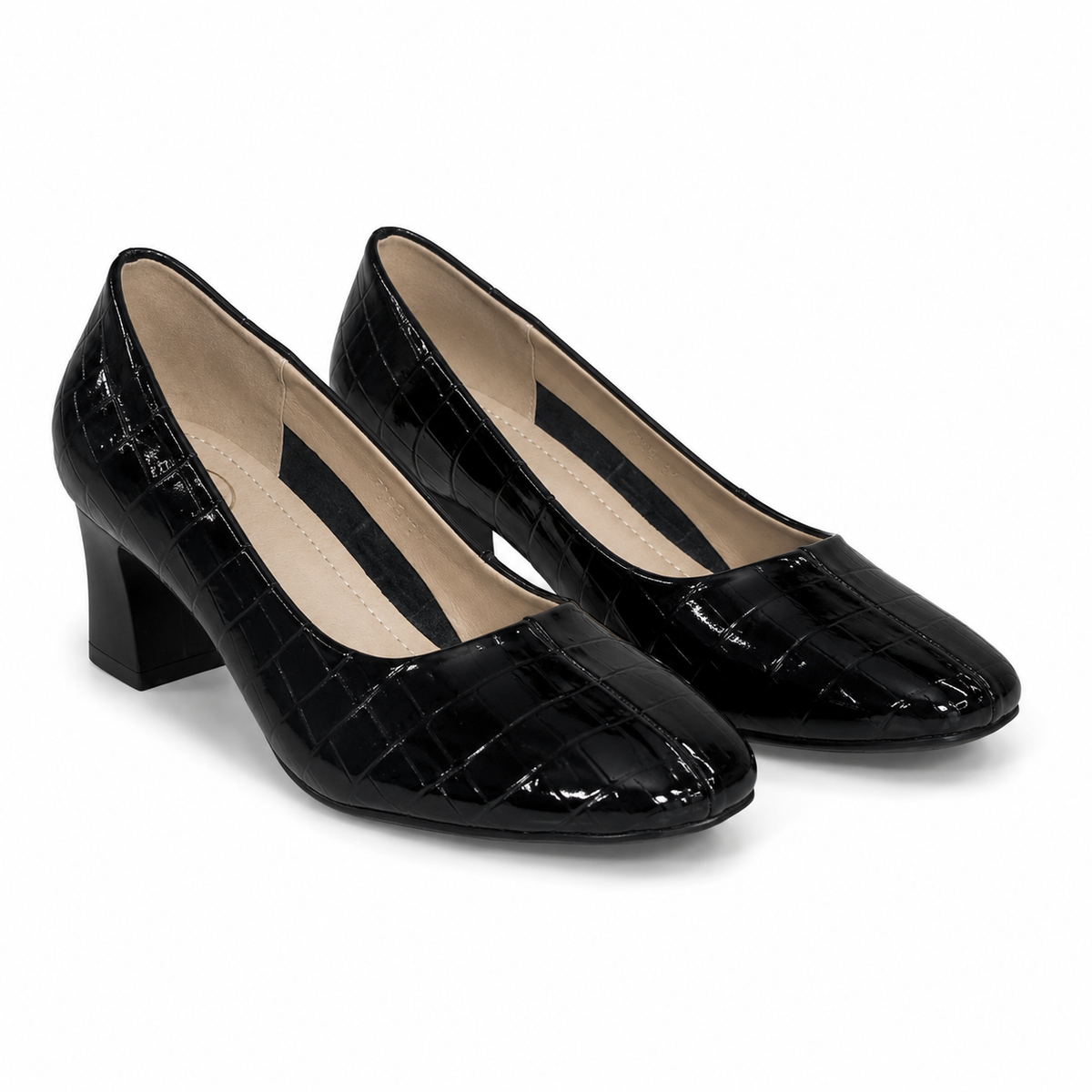 Pantofi Casual Damă Formazione 7395 Negri – Piele Naturală