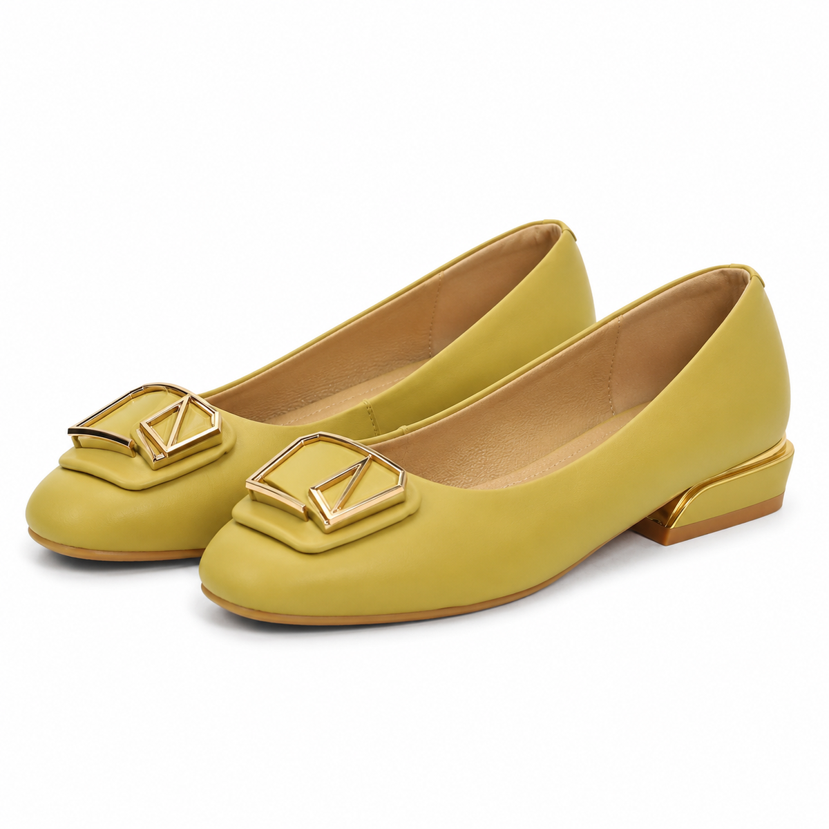 PANTOFI CASUAL DAMA FORMAZIONE 88321 GALBENI