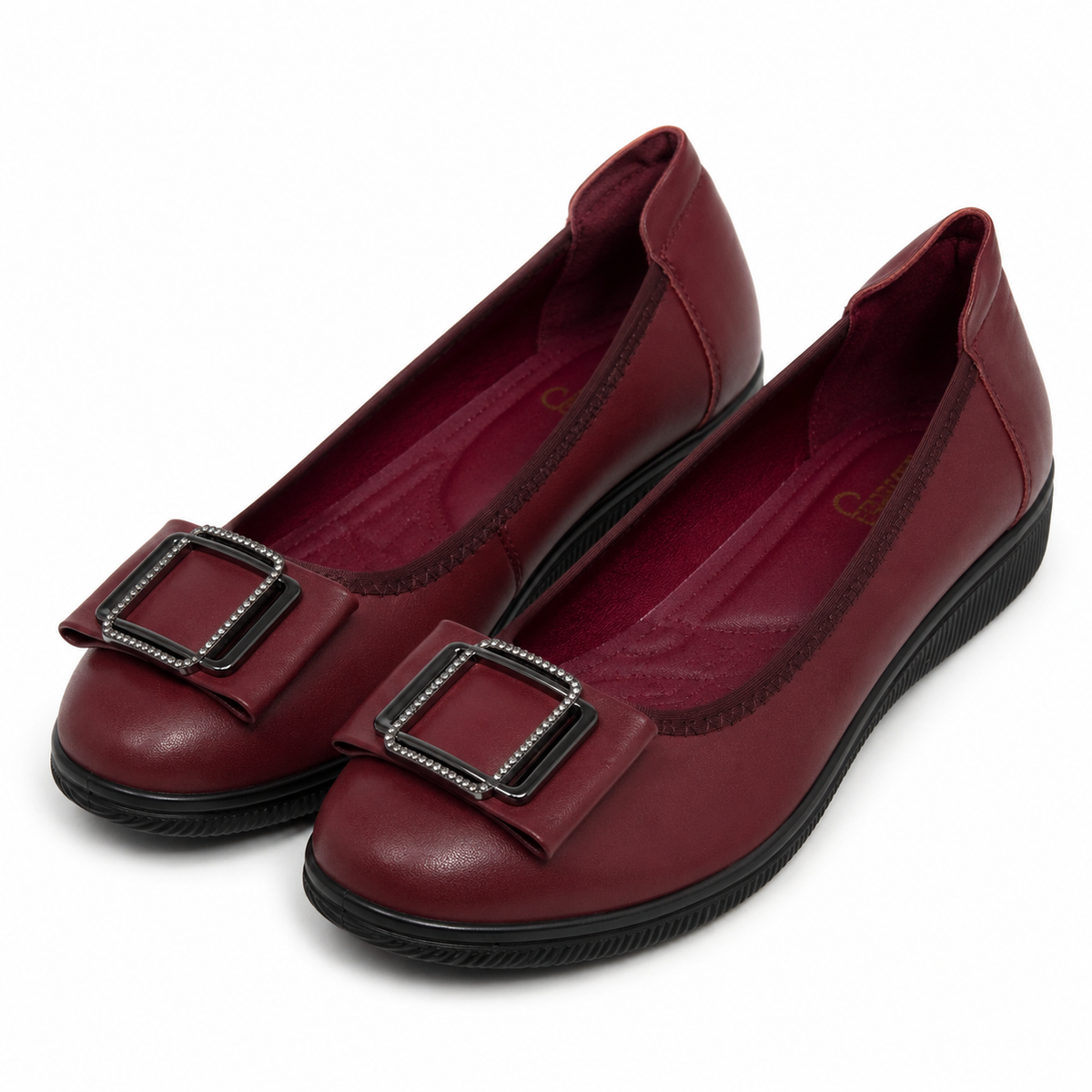 PANTOFI CASUAL DAMA FORMAZIONE A130 BORDO