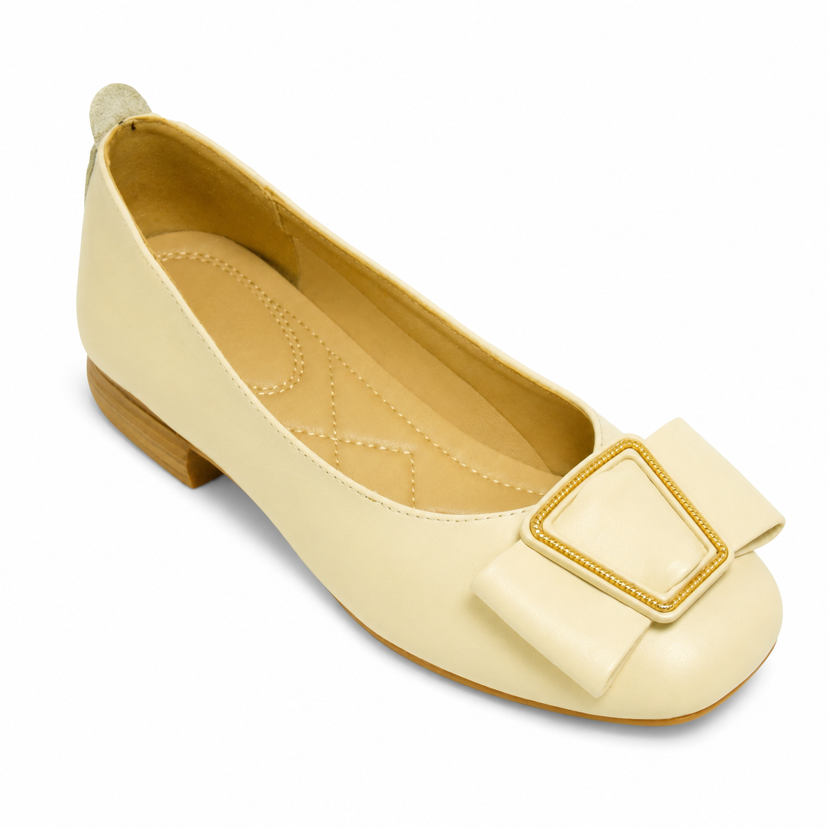 Pantofi Casual Damă Formazione BBX2101 Crem – Piele Naturală