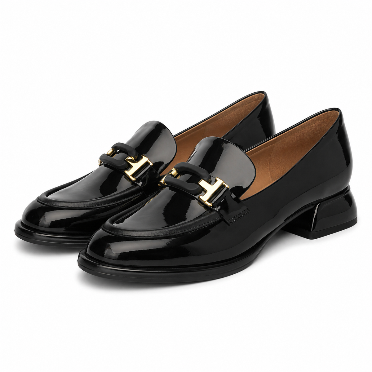 PANTOFI CASUAL DAMA FORMAZIONE KD304-S61 NEGRI LAC