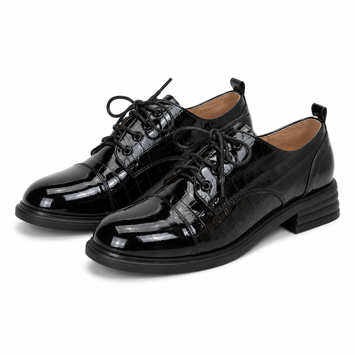 PANTOFI CASUAL DAMA FORMAZIONE S75785-1L NEGRI LAC