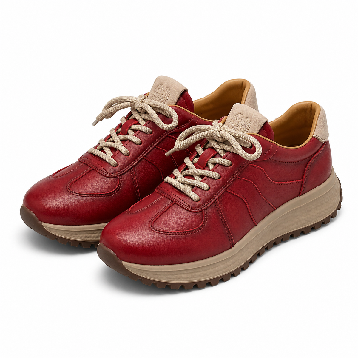 PANTOFI CASUAL DAMA FRANCO GERARDO 88253 ROSII