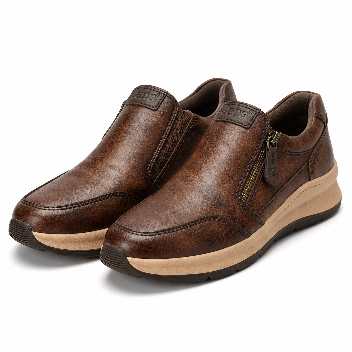PANTOFI CASUAL DAMA JANA 24761-45 305 MARO CONIAC