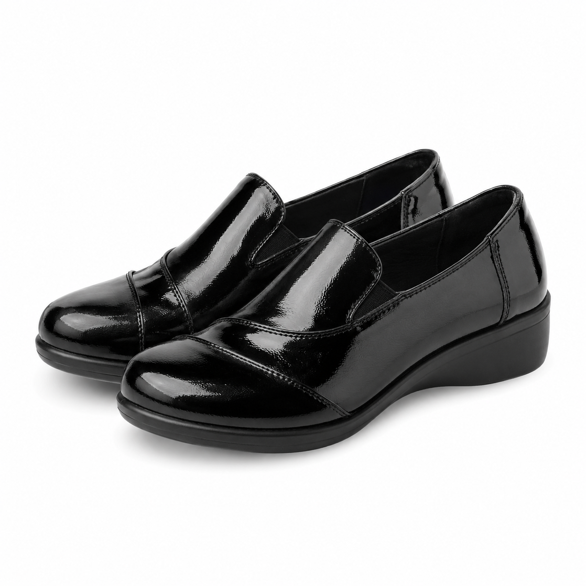 PANTOFI CASUAL DAMA KARISMA 40005B 01-L NEGRI LAC