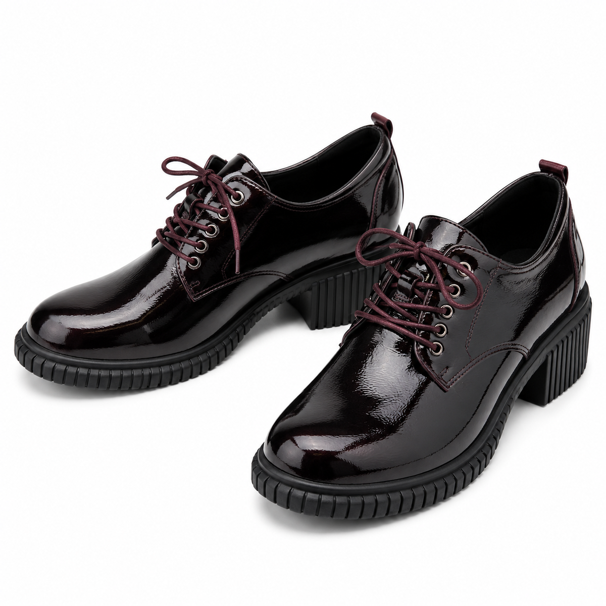 PANTOFI CASUAL DAMA PASS 21601 23-L BORDO LAC