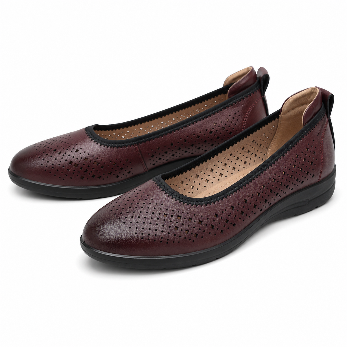 PANTOFI CASUAL DAMA PASS 540009D 23-N BORDO