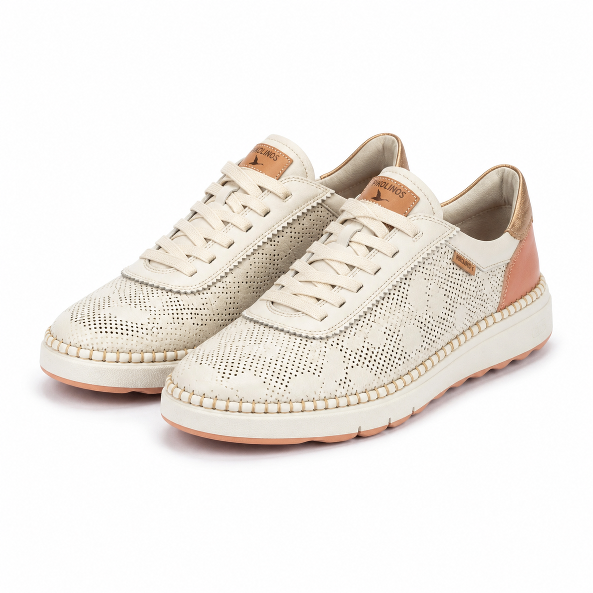 PANTOFI CASUAL DAMA PIKOLINOS W0C-6621C1 ALB