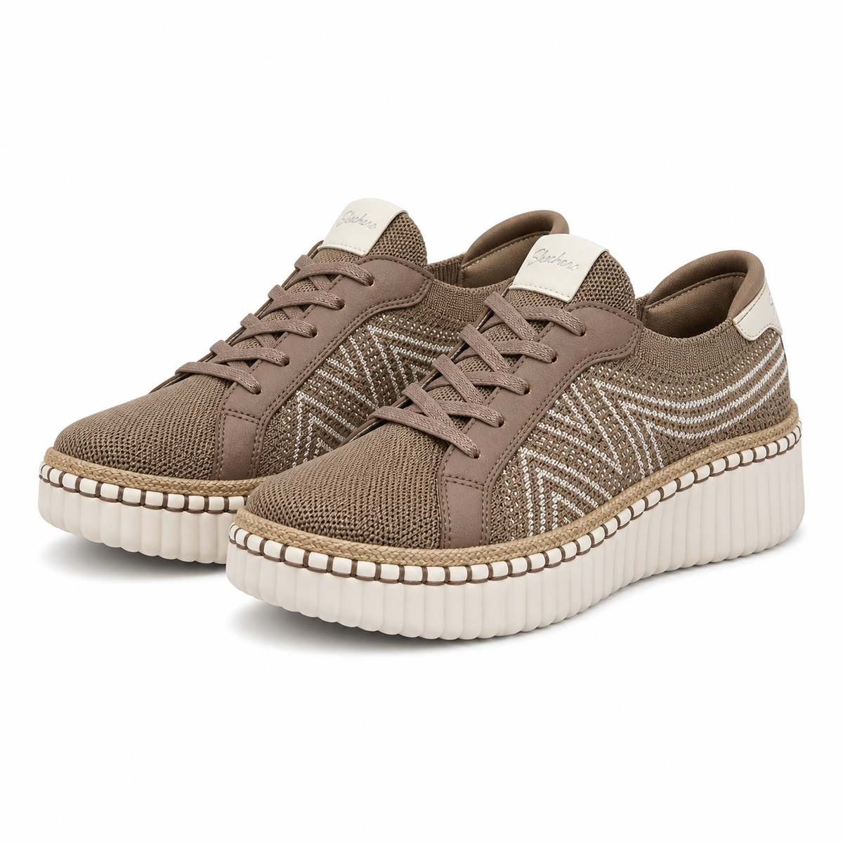 PANTOFI CASUAL DAMĂ SKECHERS 100716 MOC MOCHA