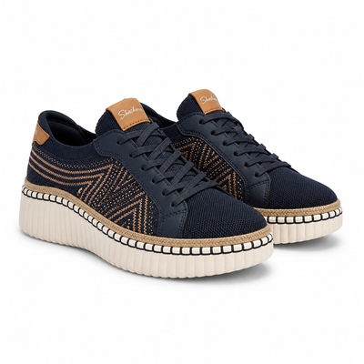PANTOFI CASUAL DAMĂ SKECHERS 100716 NVY NAVY
