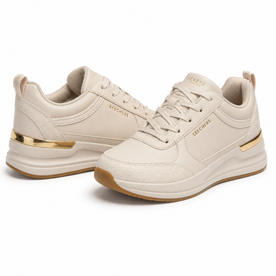 PANTOFI CASUAL DAMA SKECHERS 177345 OFWT OFF WHITE