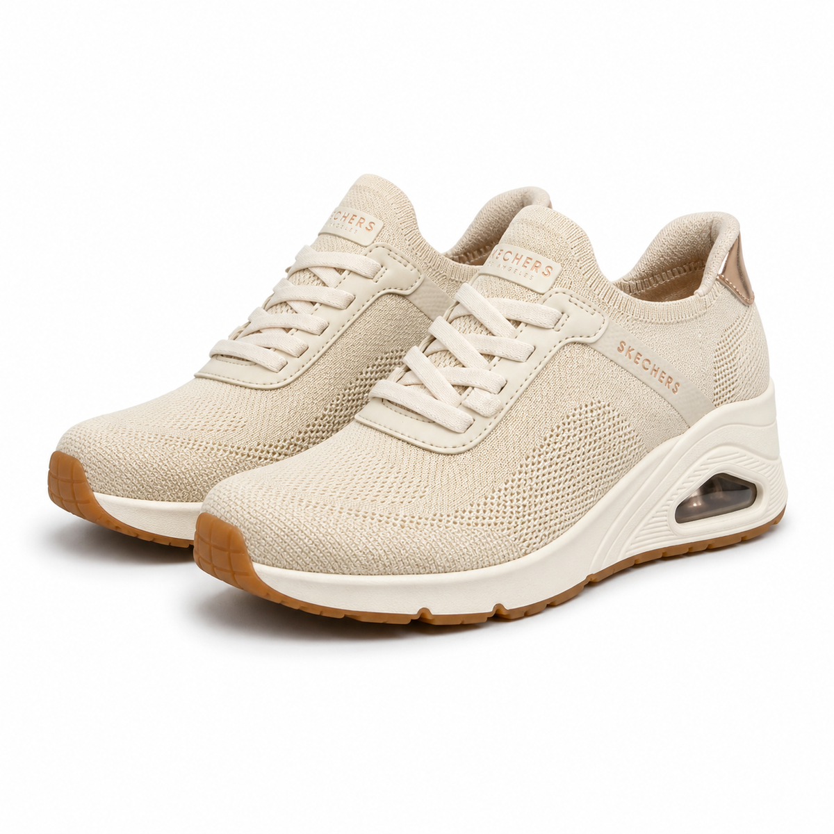 PANTOFI CASUAL DAMA SKECHERS 177531 OFWT OFF WHITE