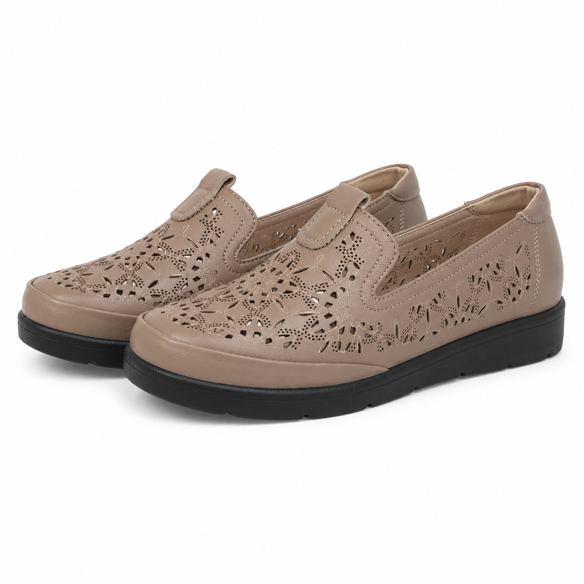 PANTOFI CASUAL PERFORATI DAMA FORMAZIONE 33196WTP APRICOT