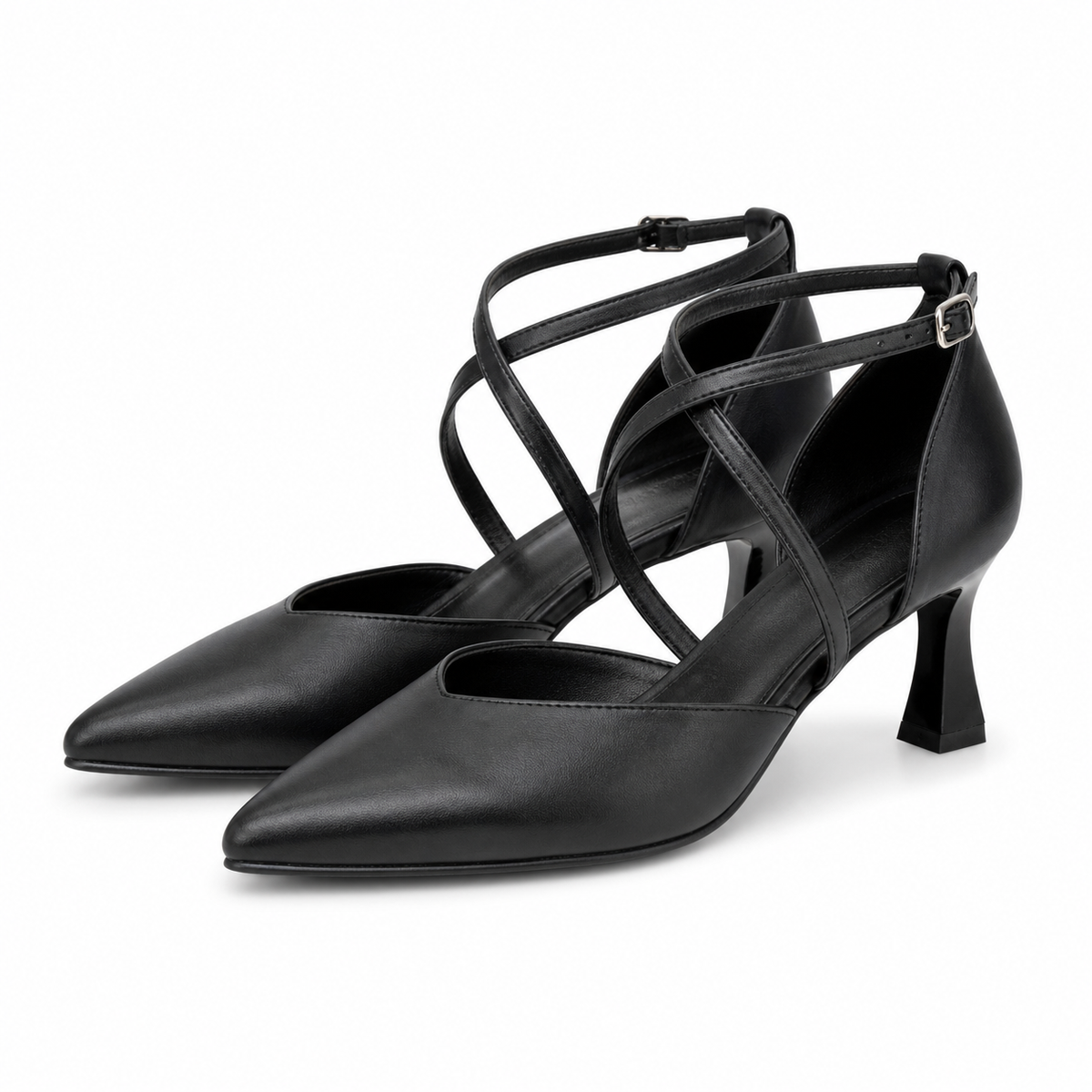 PANTOFI DECUPATI DAMA ANTONIO 12420 NEGRU