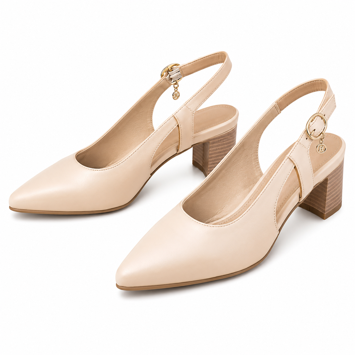 PANTOFI DECUPATI DAMA PERLLA 3295-3 ROZ NUDE