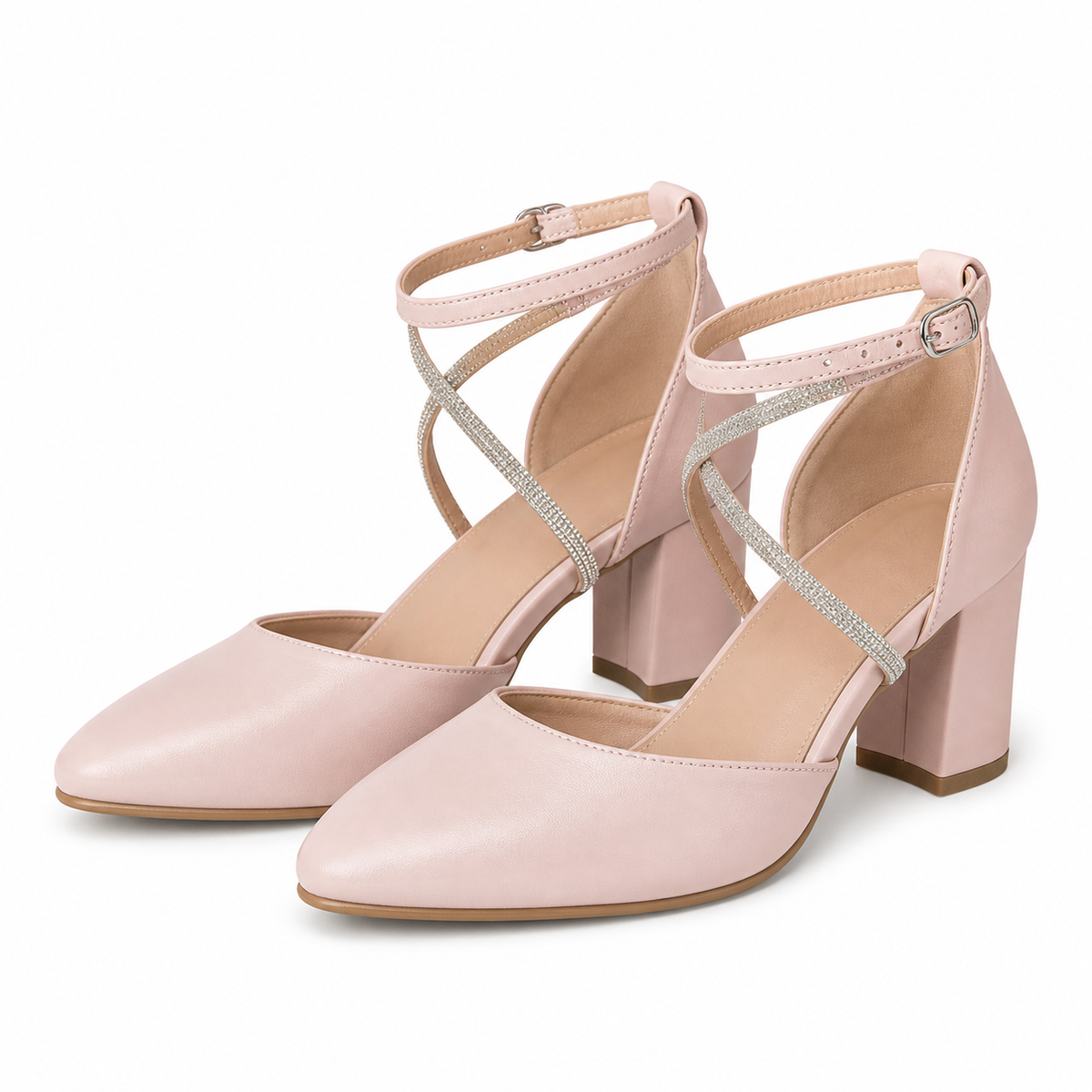 PANTOFI DECUPATI ELEGANTI DAMA PERLLA 3671-4 ROZ