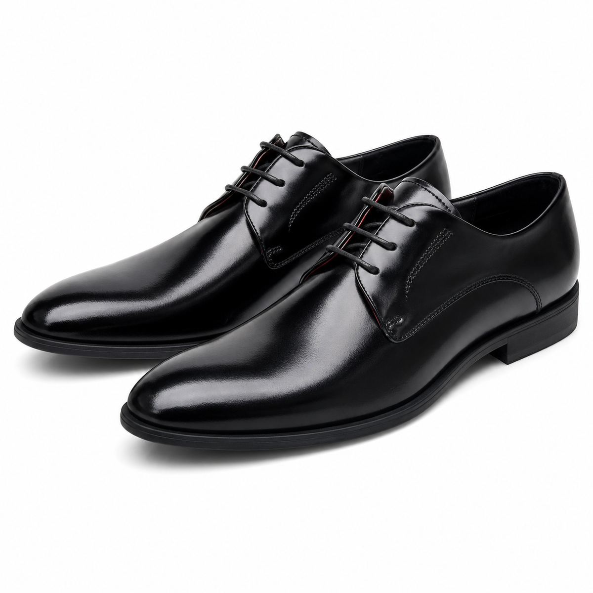 PANTOFI ELEGANTI BARBATI CONHPOL 9345-0013-00S09 NEGRI LACUIT