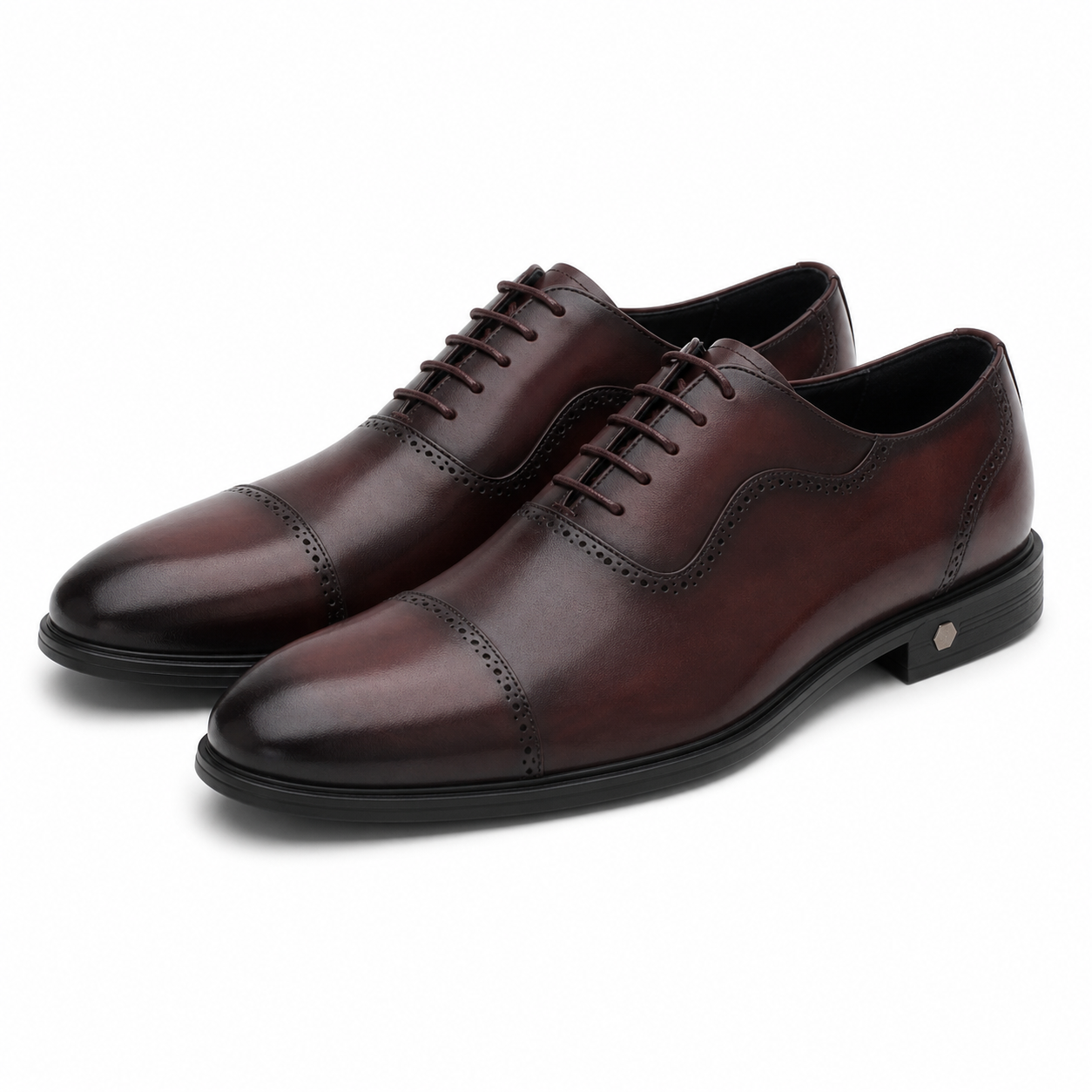 PANTOFI ELEGANTI BARBATI ELDEMAS F066-023 WINE (BORDO)
