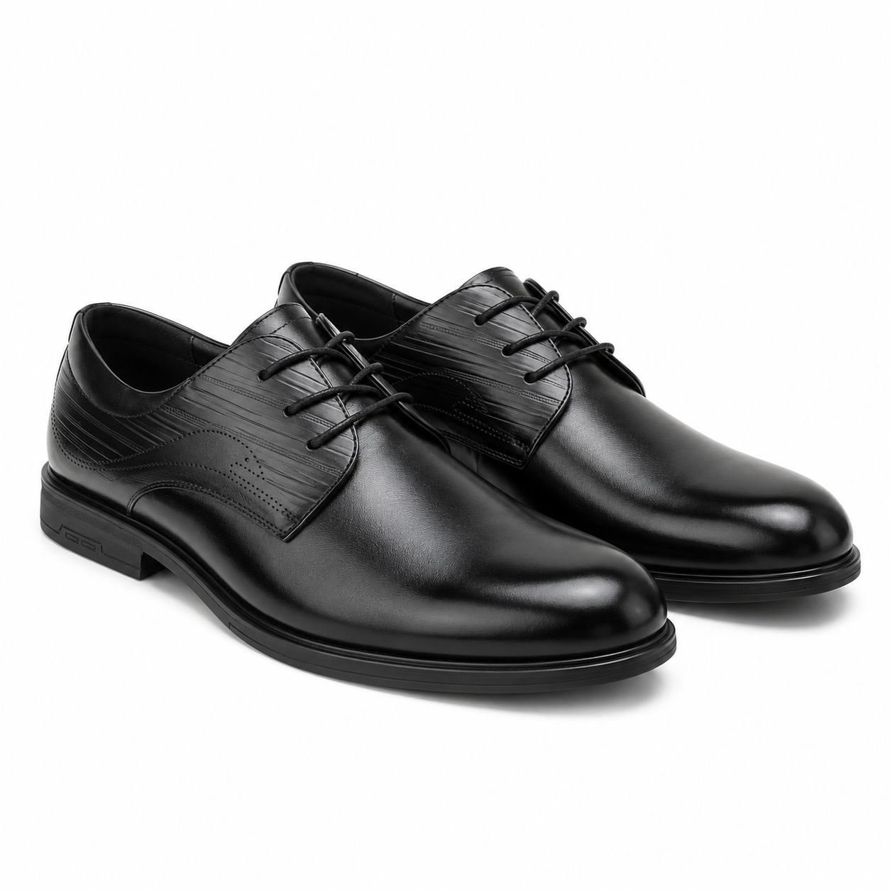 PANTOFI ELEGANTI BARBATI MELS 10577 NEGRI
