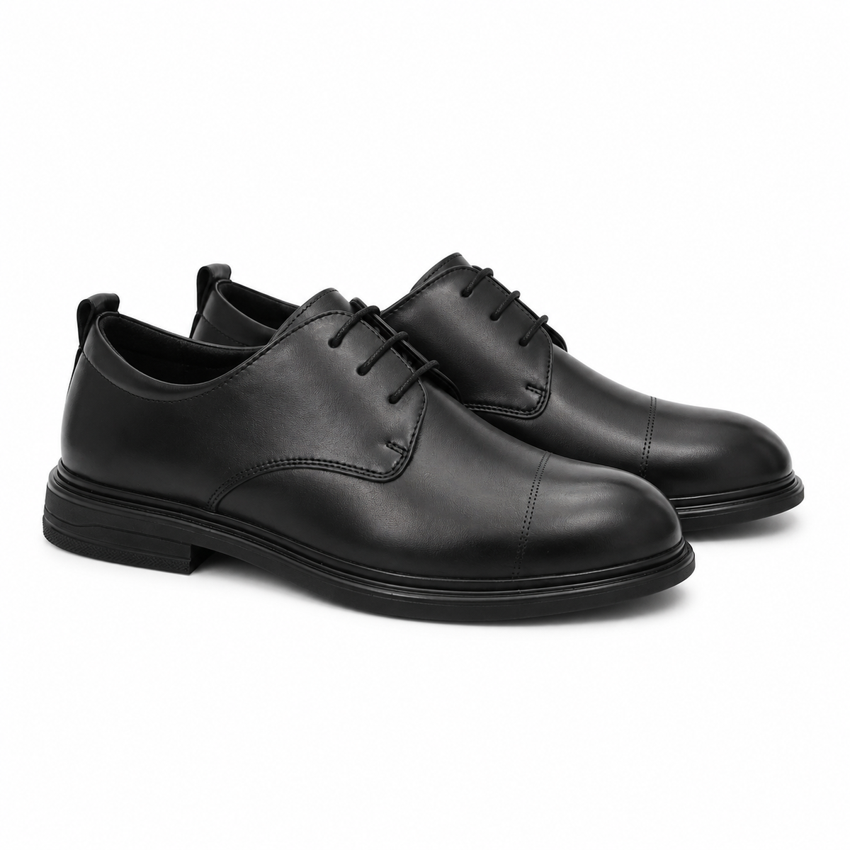 Pantofi Eleganți Bărbați Mels D17201 Negru - Piele Naturală