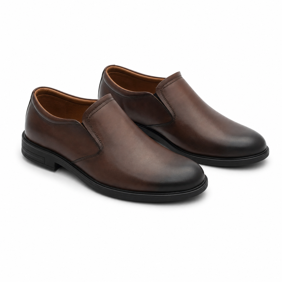 Pantofi Eleganti Bărbați Mels W27002 Maro - Piele Naturală