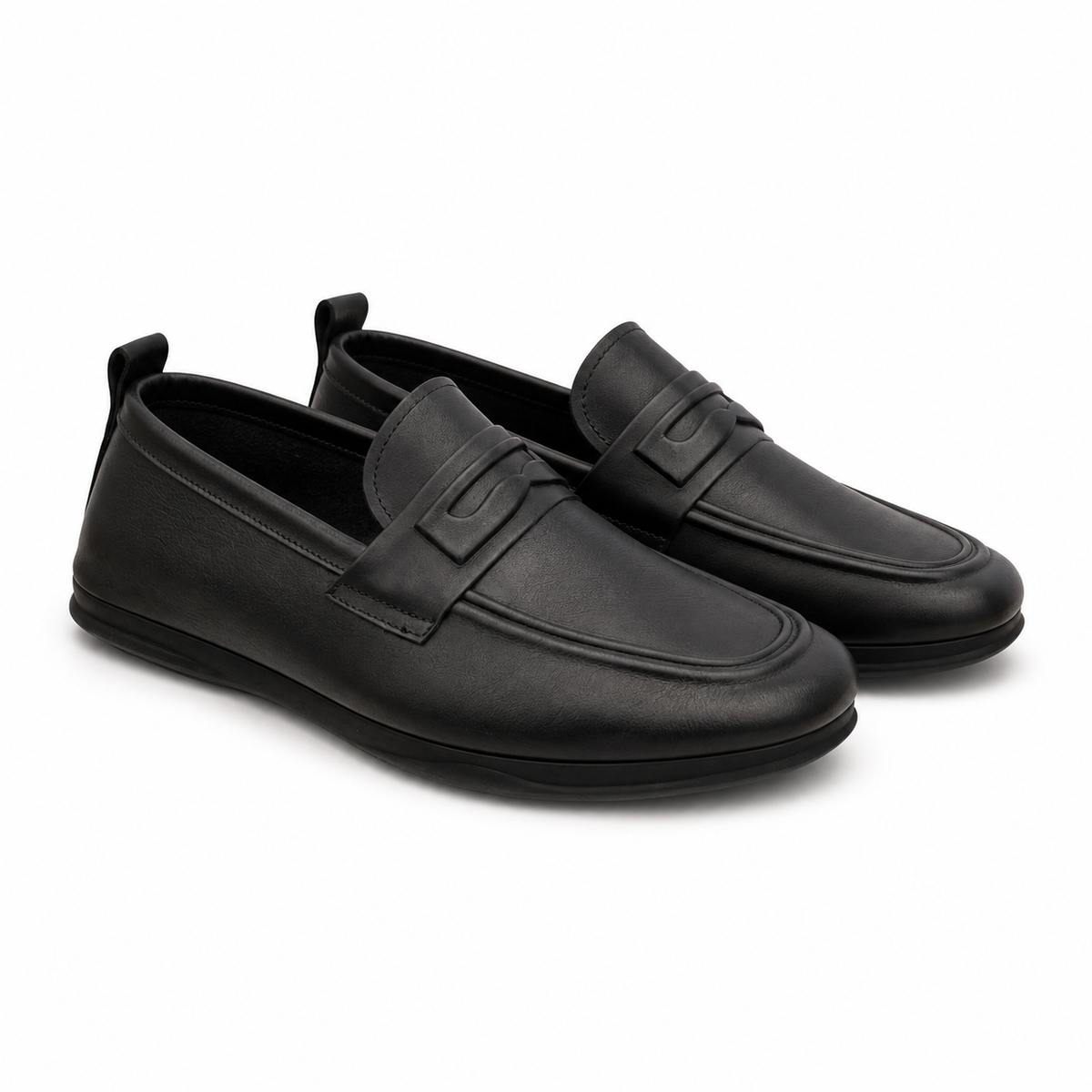 Pantofi Eleganti Bărbați Otter 280001A 01-N Negru - Piele Naturală