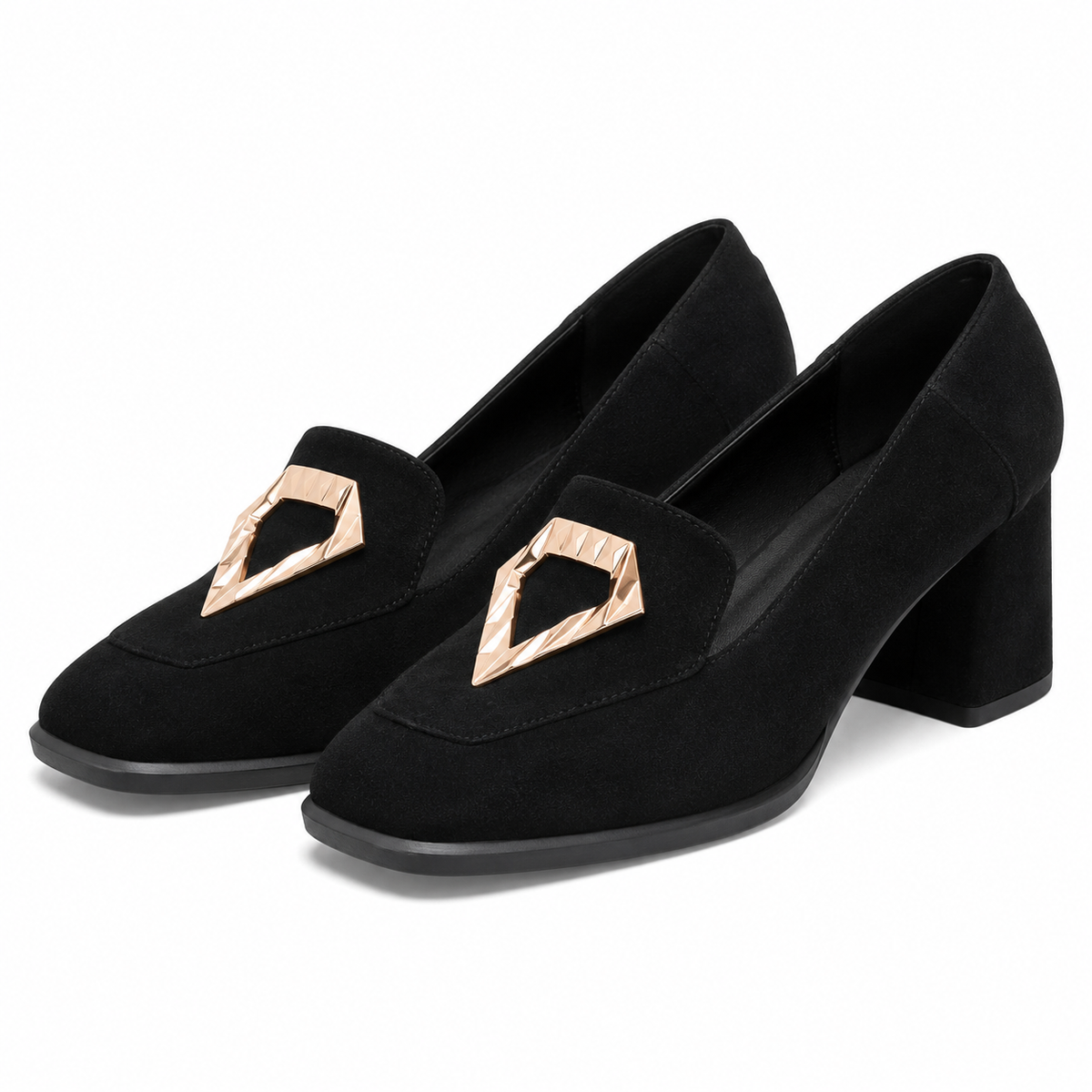 PANTOFI ELEGANTI DAMA AGA 9572 19 NEGRI VELUR