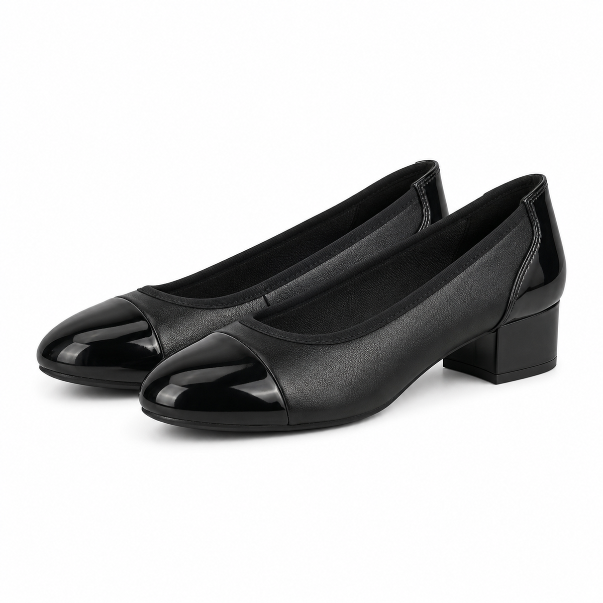 PANTOFI ELEGANTI DAMA CAPRICE 22500-42 022 NEGRUJ + LAC