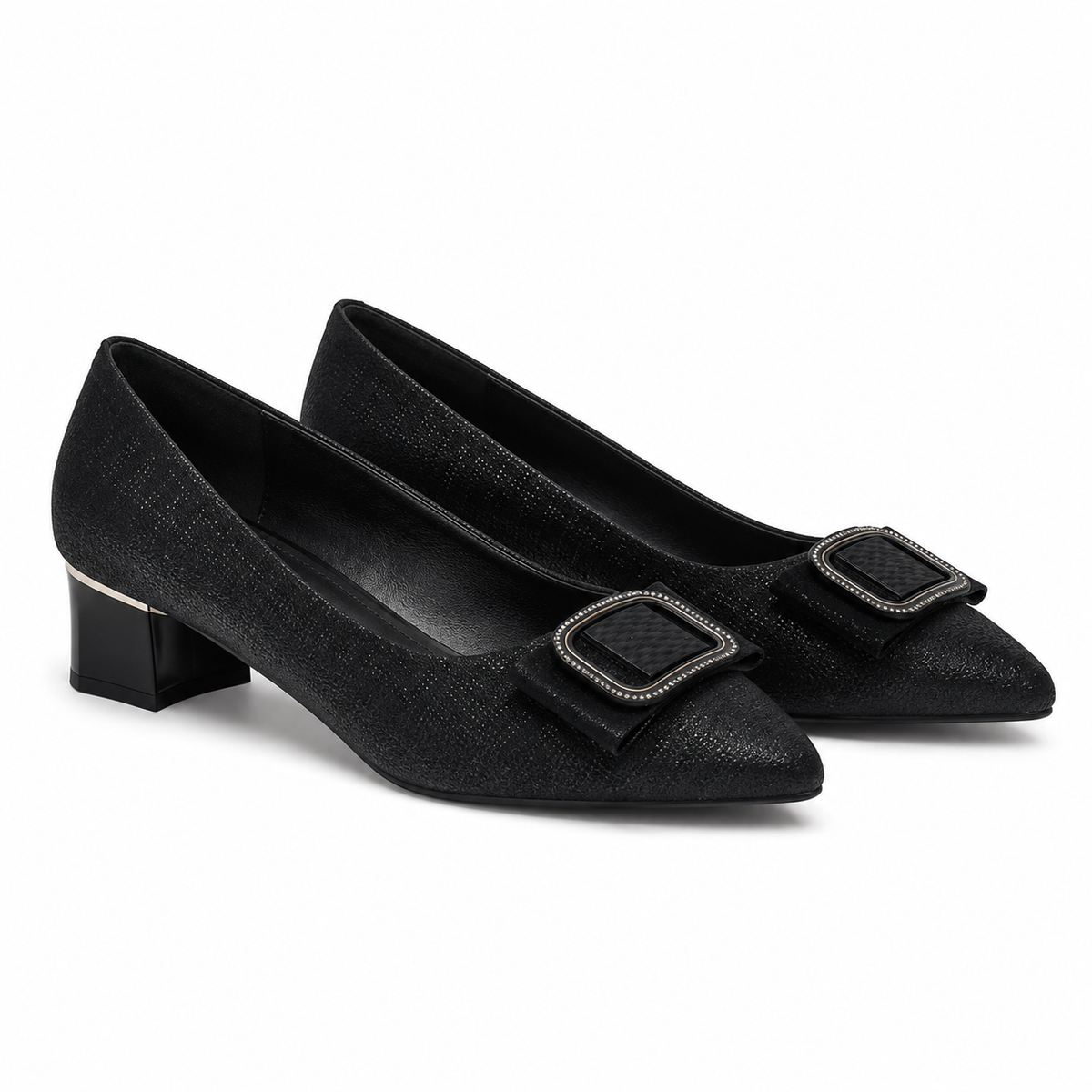 PANTOFI ELEGANTI DAMA FORMAZIONE 2316 NEGRI VELVET