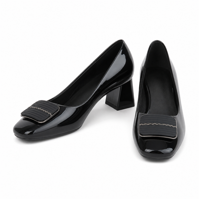 PANTOFI ELEGANTI DAMA FORMAZIONE TP2377-6 NEGRU LAC