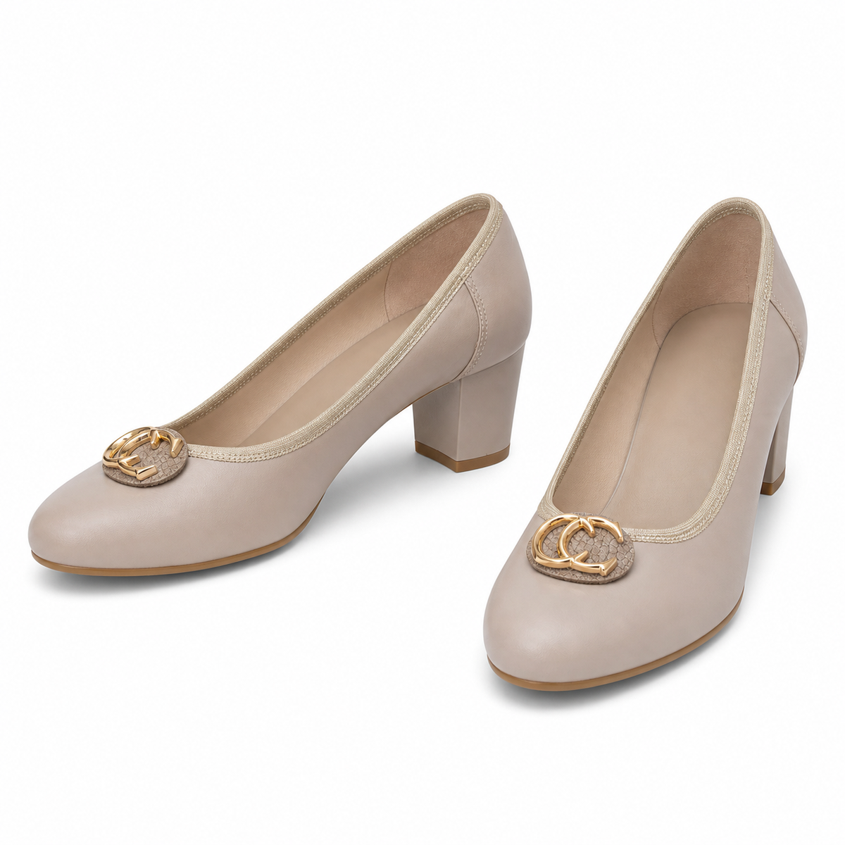 PANTOFI ELEGANTI DAMA GALANT 3073 BEJ NAPPA/1001