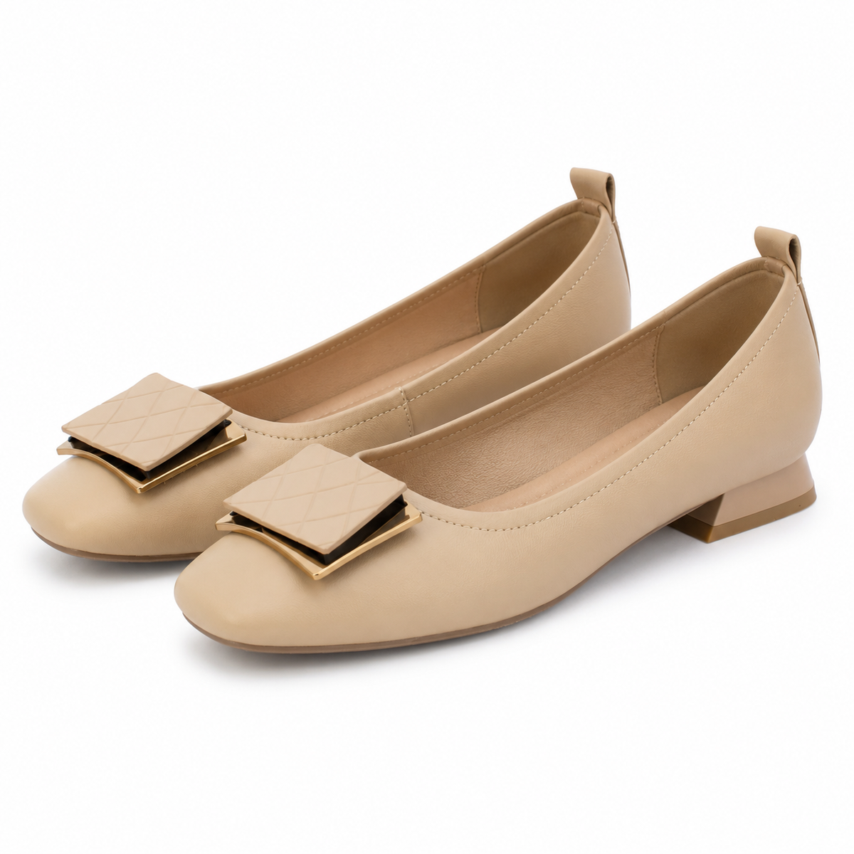 PANTOFI ELEGANTI DAMA PASS 20003C B2-N BEJ